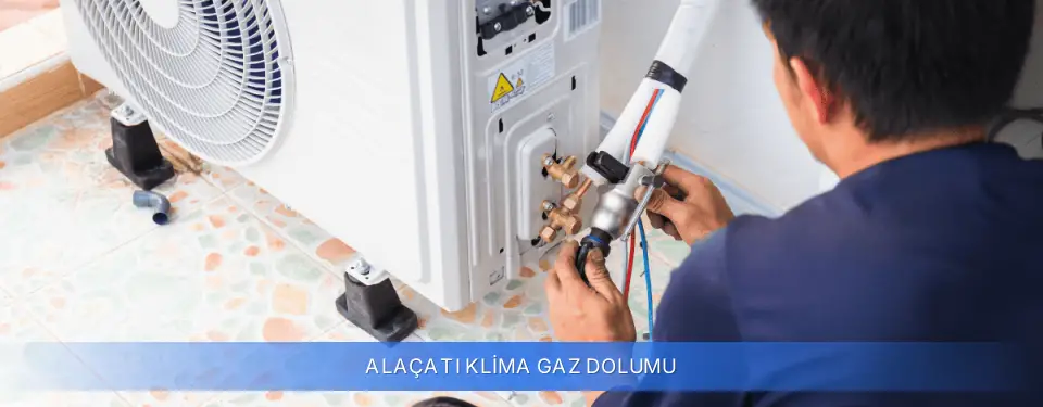 Alaçatı İlçemi Klima Gaz Dolumu